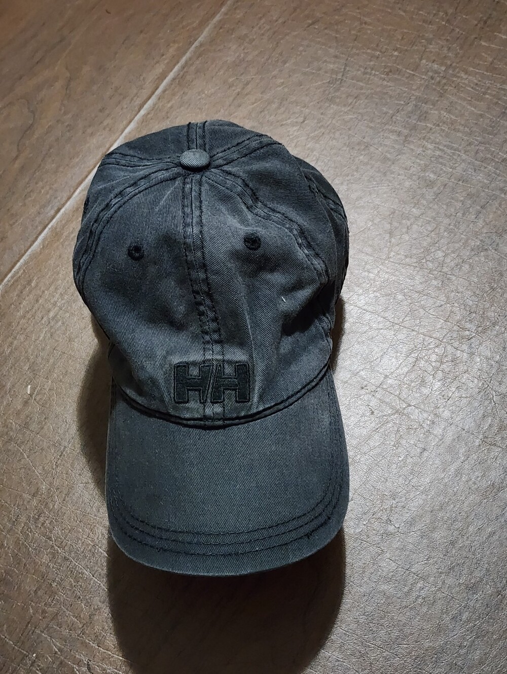 Helly Hansen Black Embroidered HH Cap